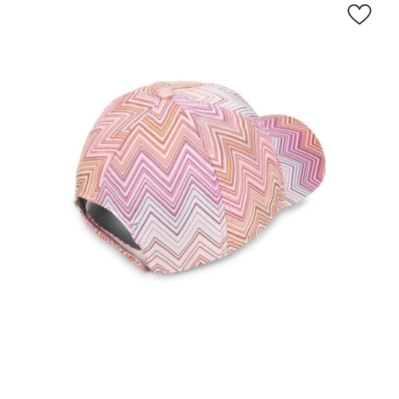 Missoni 6 Panel Chevron Pattern  Baseball Cap NWOT - Picture 11 of 11
